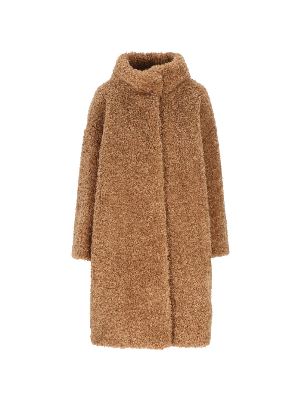 HERNO CAPPOTTO SHEARLING CAMMELLO