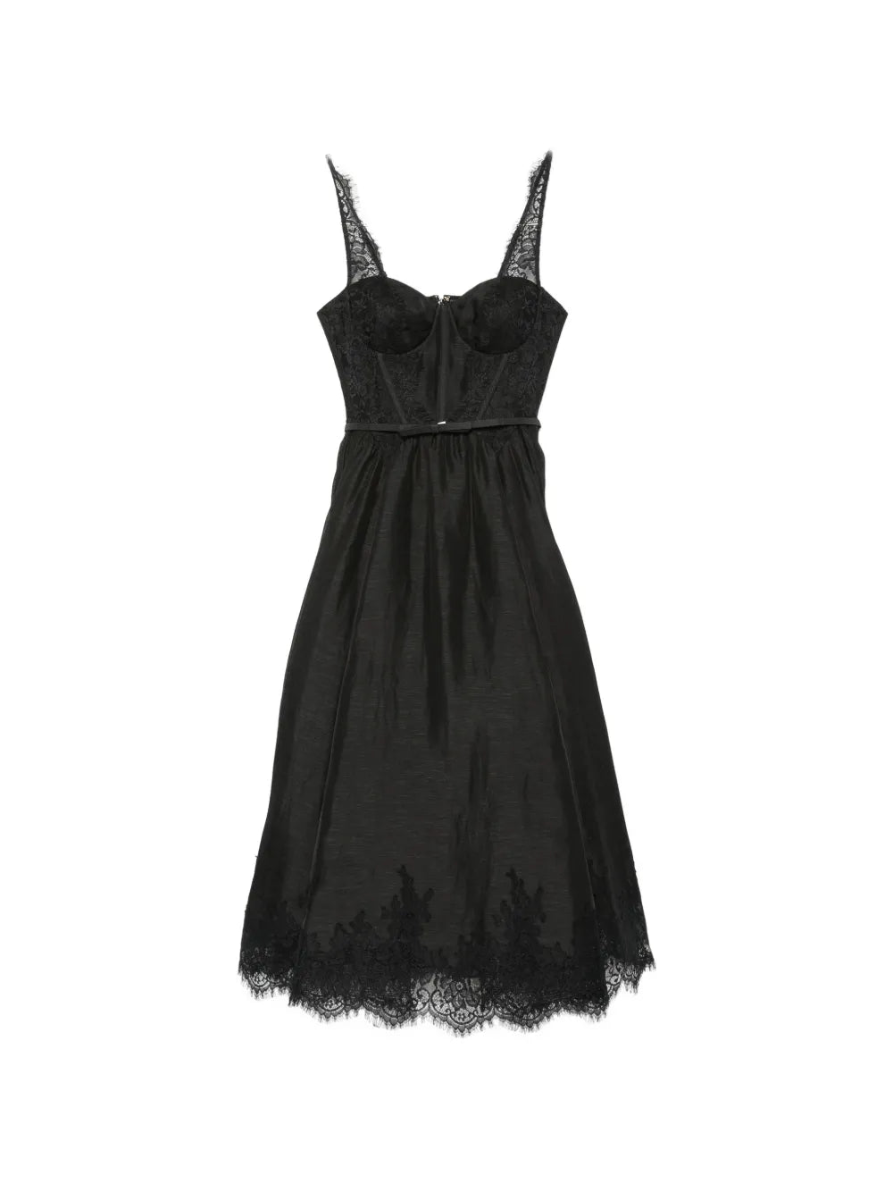 ZIMMERMANN ABITO MIDI VALIANT BLACK