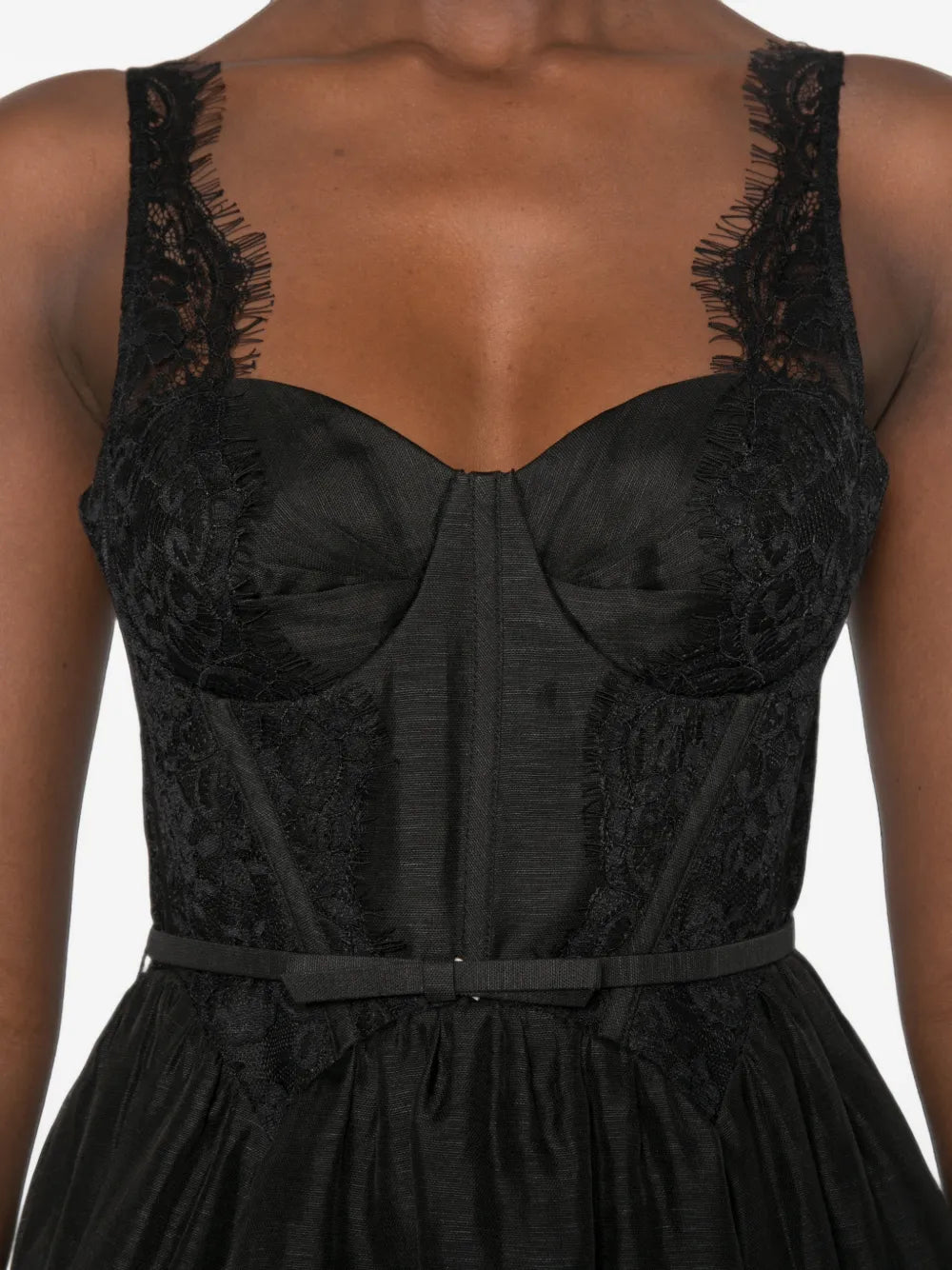 ZIMMERMANN ABITO MIDI VALIANT BLACK