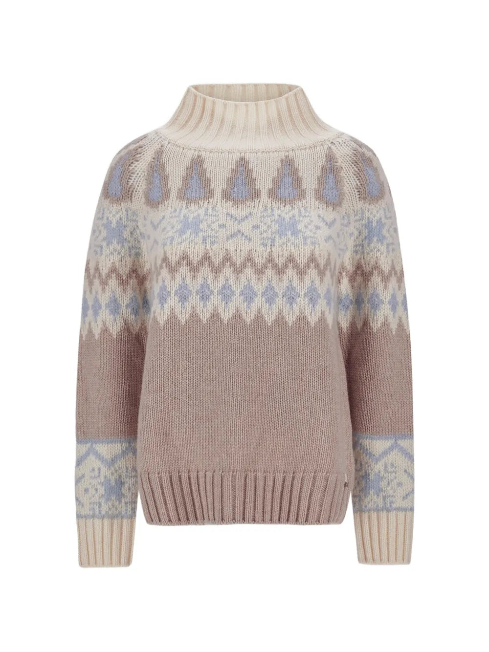 HERNO MAGLIONE NORVEGESE LATTE