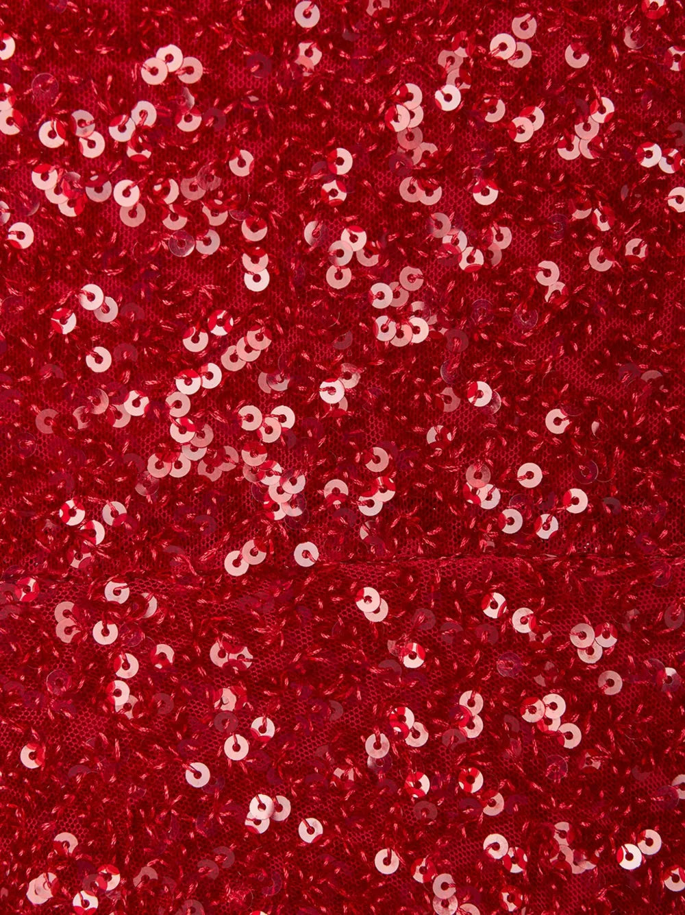 ROTATE GONNA PAILLETTES RED
