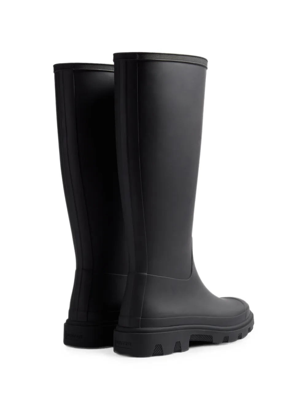 HUNTER STIVALE DOWNPOUR  WELLINGTON ALTO  BLACK
