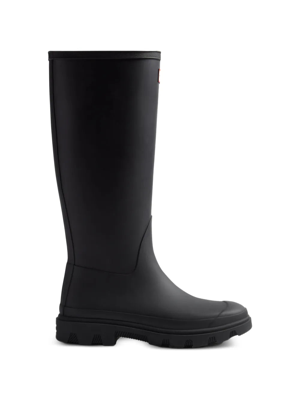 HUNTER STIVALE DOWNPOUR  WELLINGTON ALTO  BLACK
