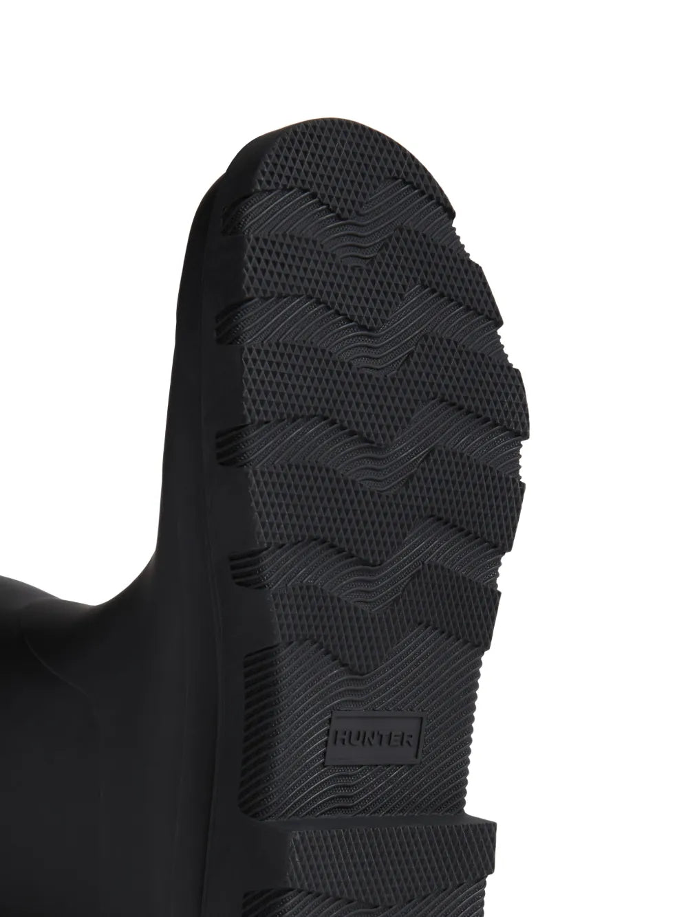 HUNTER STIVALE DOWNPOUR  WELLINGTON ALTO  BLACK