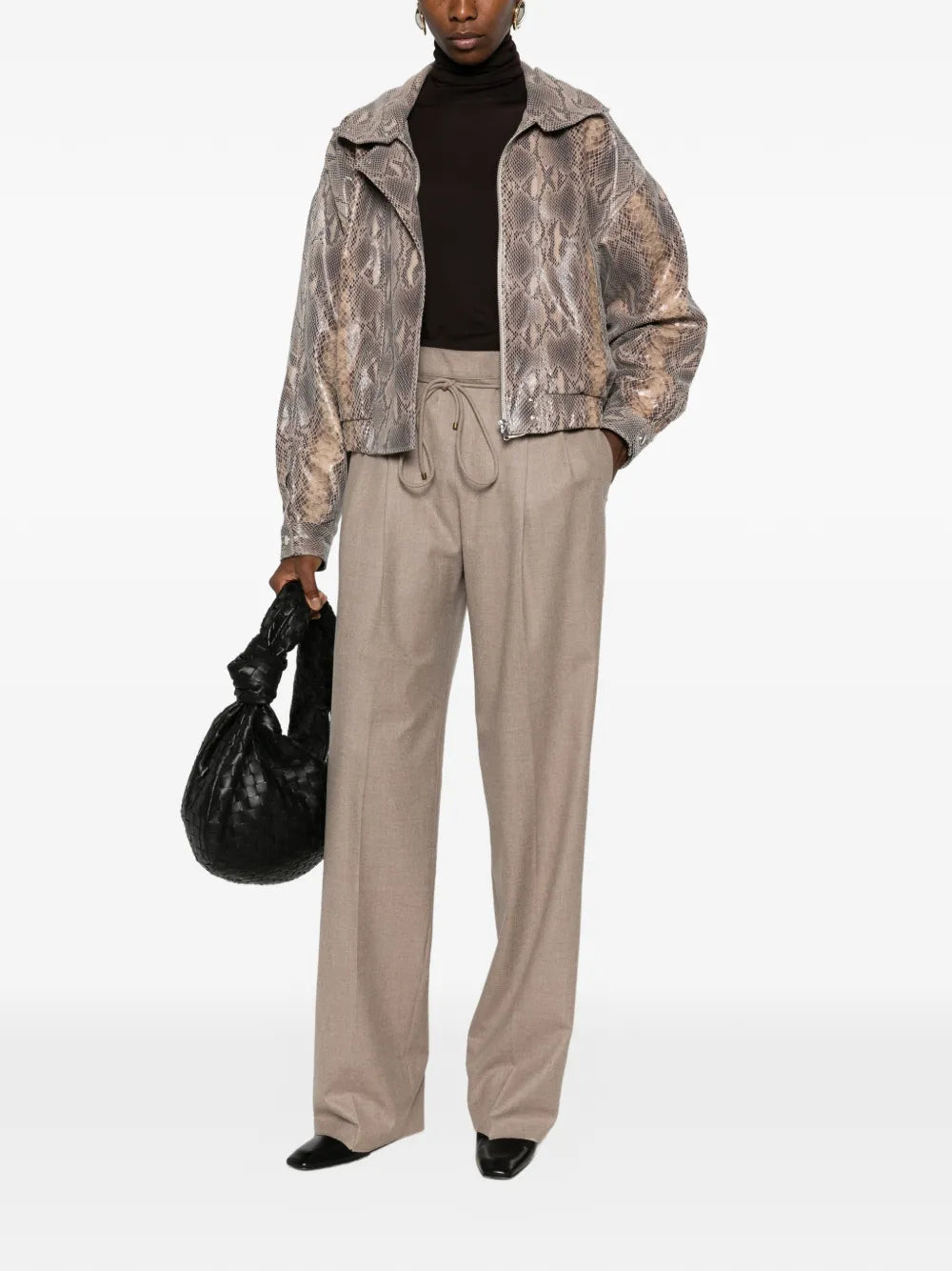 MAX MARA MAGLIA SALUTO EBANO