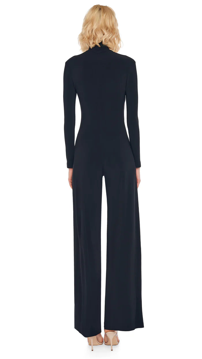 NORMA KAMALI TUTA TURTLE M/LUNGA BLACK