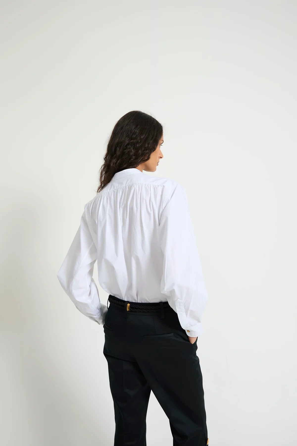 LAURENCE BRAS CAMICIA BIANCA