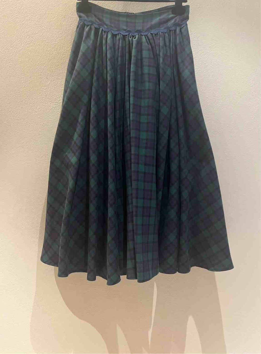 NINA 14.7 GONNA RUOTA TARTAN GREEN