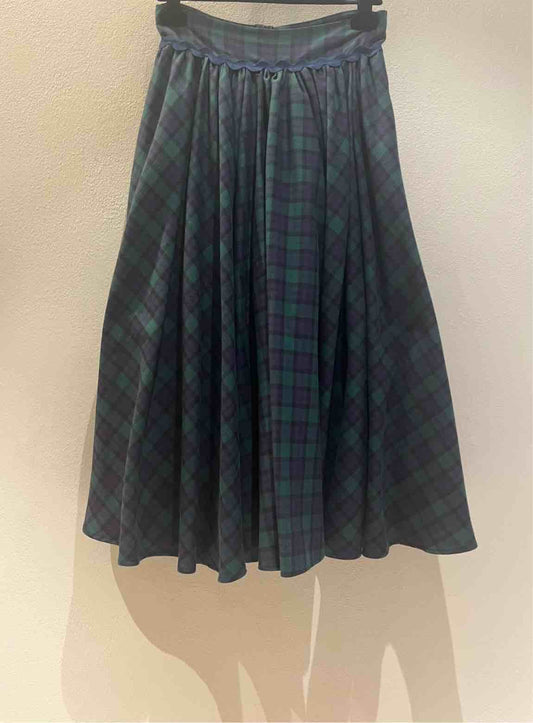 NINA 14.7 GONNA RUOTA TARTAN GREEN