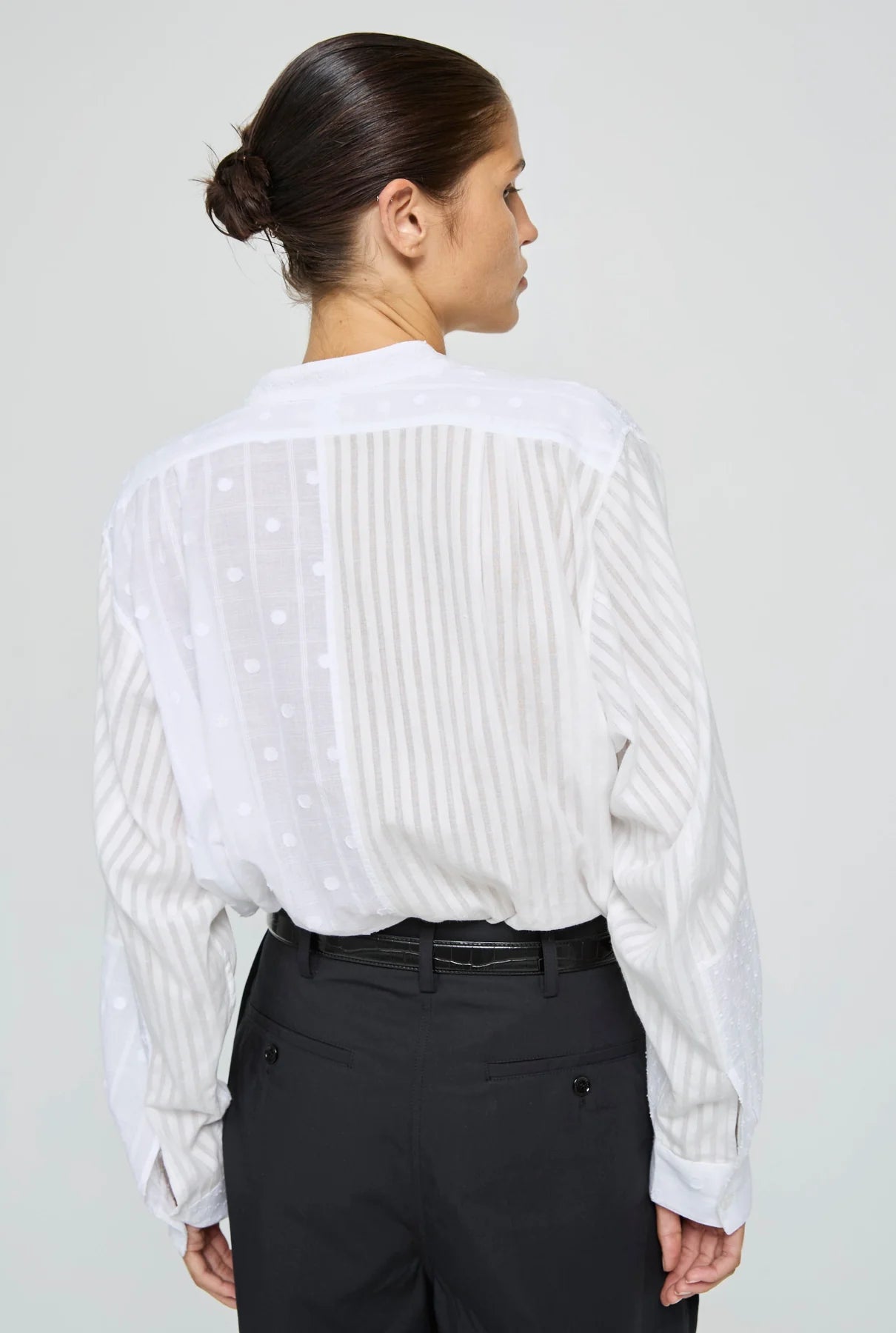 LAURENCE BRAS CAMICIA BONBON WHITE