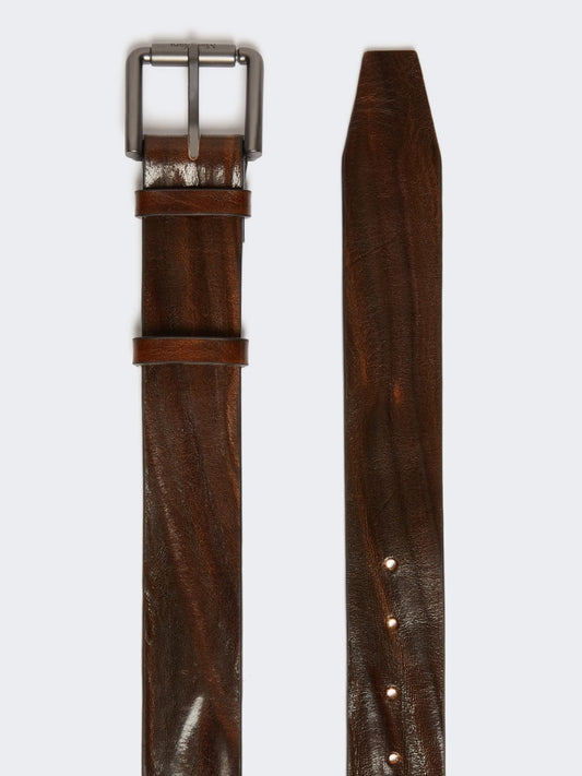 MAX MARA SFILATA CINTURA BUCKLE40X LODEN MARRONE