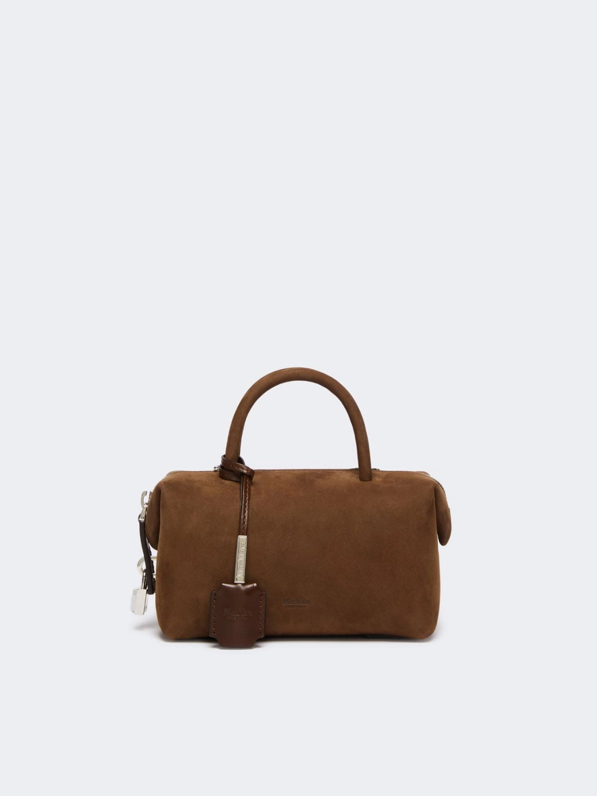 MAX MARA BORSA HOLDALLSSUED CIOCCOLATO