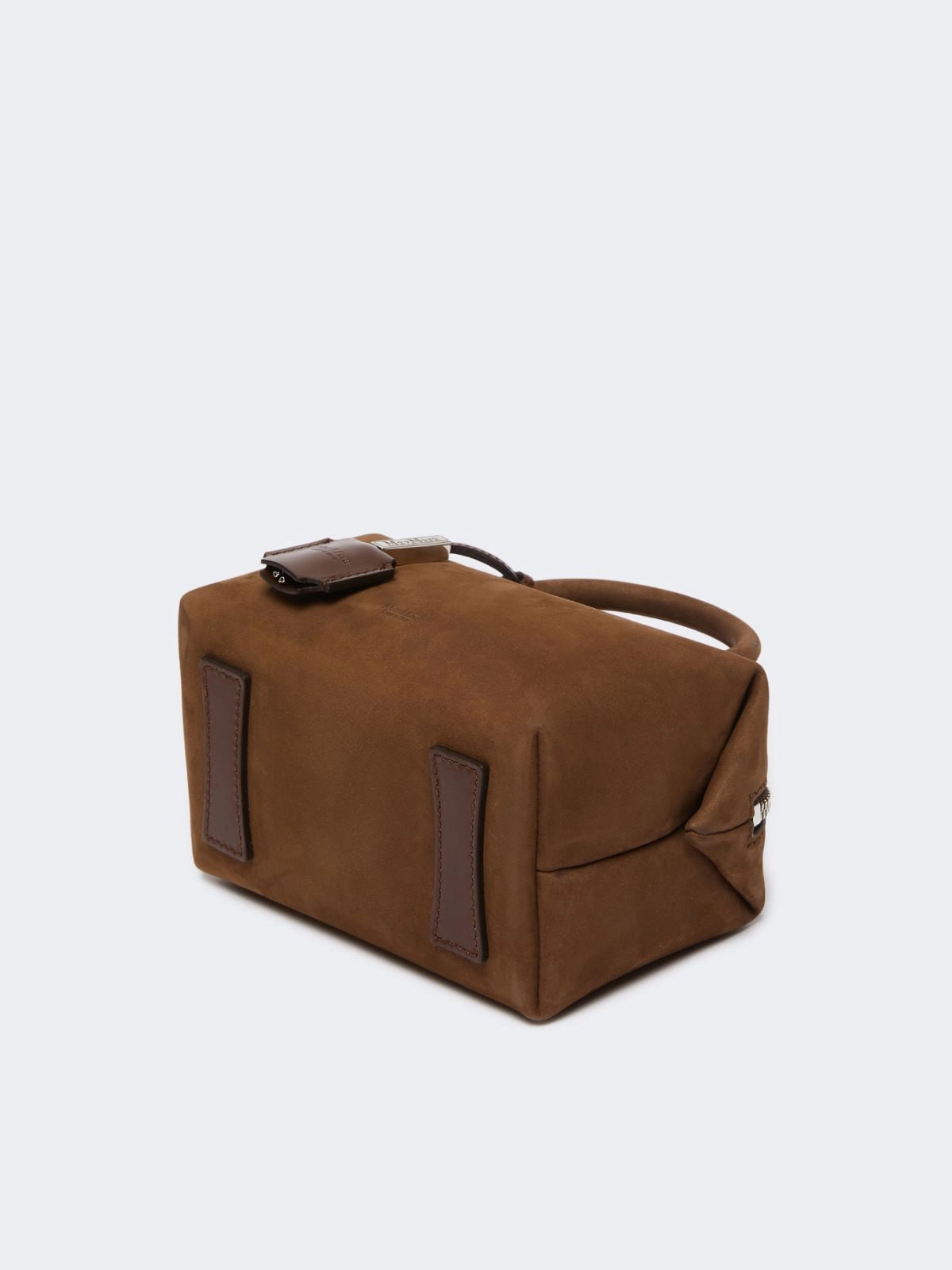 MAX MARA BORSA HOLDALLSSUED CIOCCOLATO