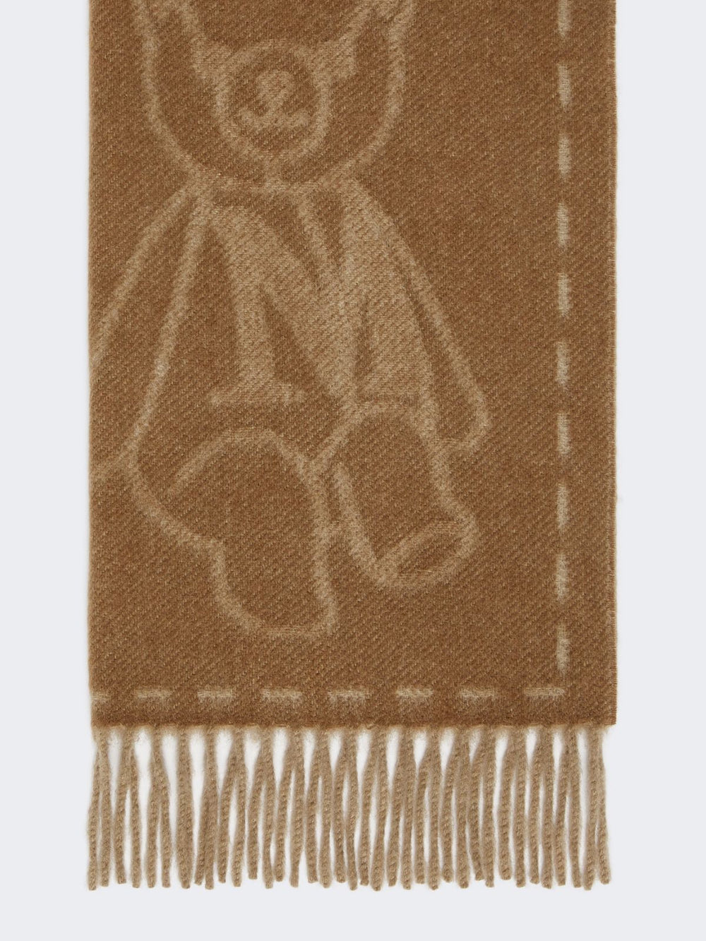 MAX MARA SCIARPA WSTEDDYCAMEL CAMMELLO