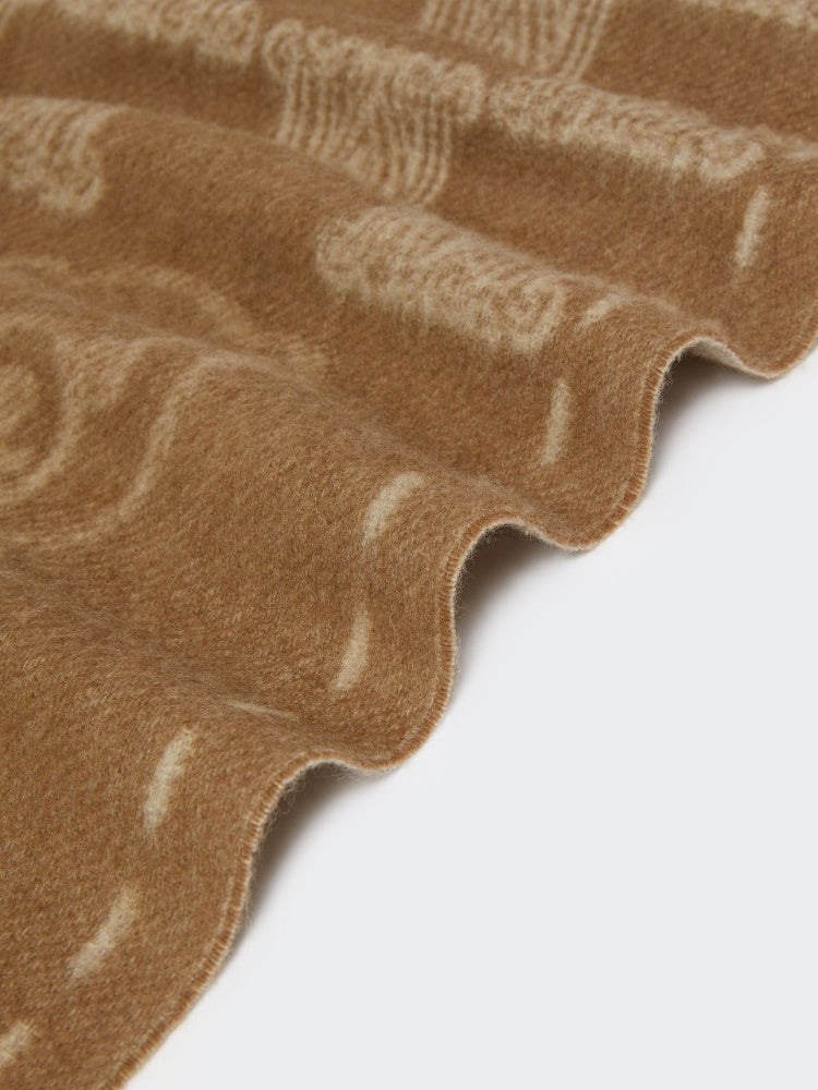 MAX MARA SCIARPA WSTEDDYCAMEL CAMMELLO