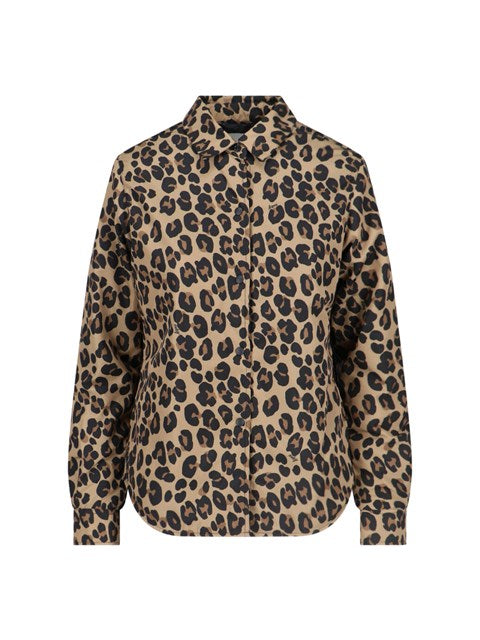 ASPESI CAMICIA STAMPA LEOPARDO