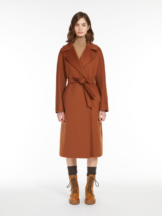 WEEKEND MAX MARA CAPPOTTO RESINA RUST