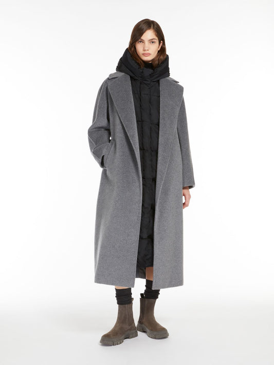 WEEKEND MAX MARA CAPPOTTO TEMPERA GRIGIO