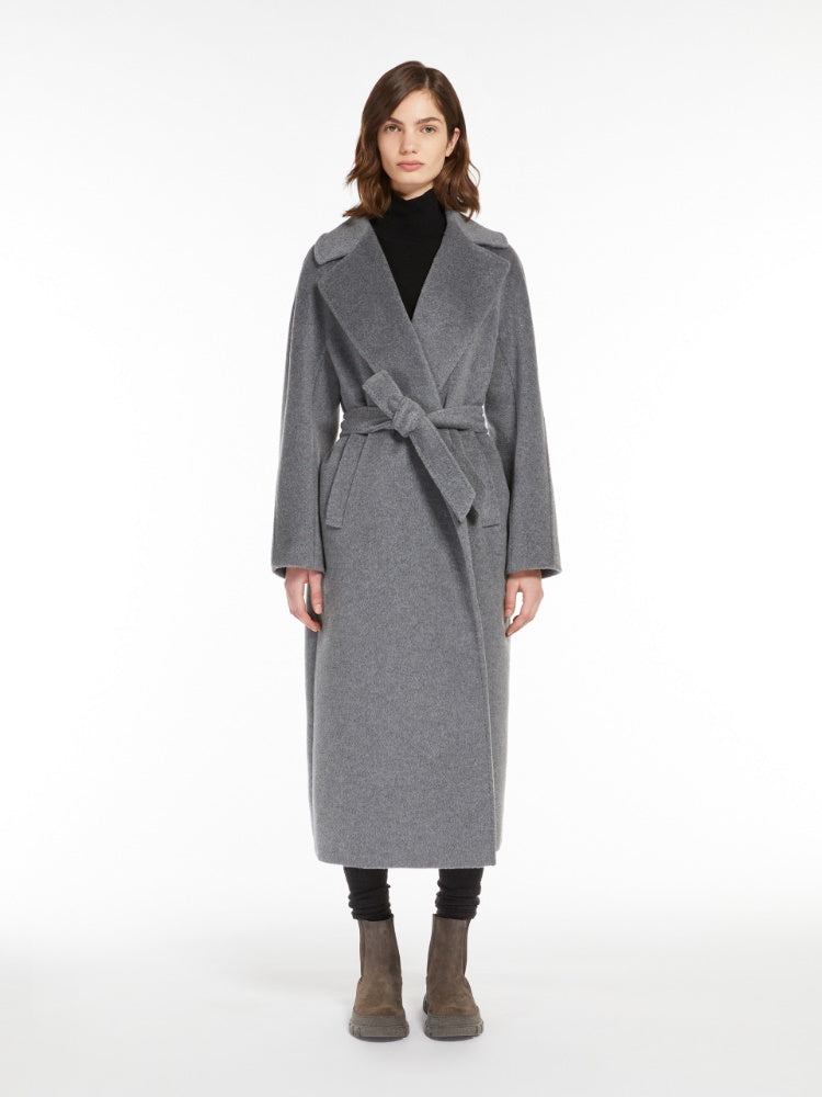 WEEKEND MAX MARA CAPPOTTO TEMPERA GRIGIO