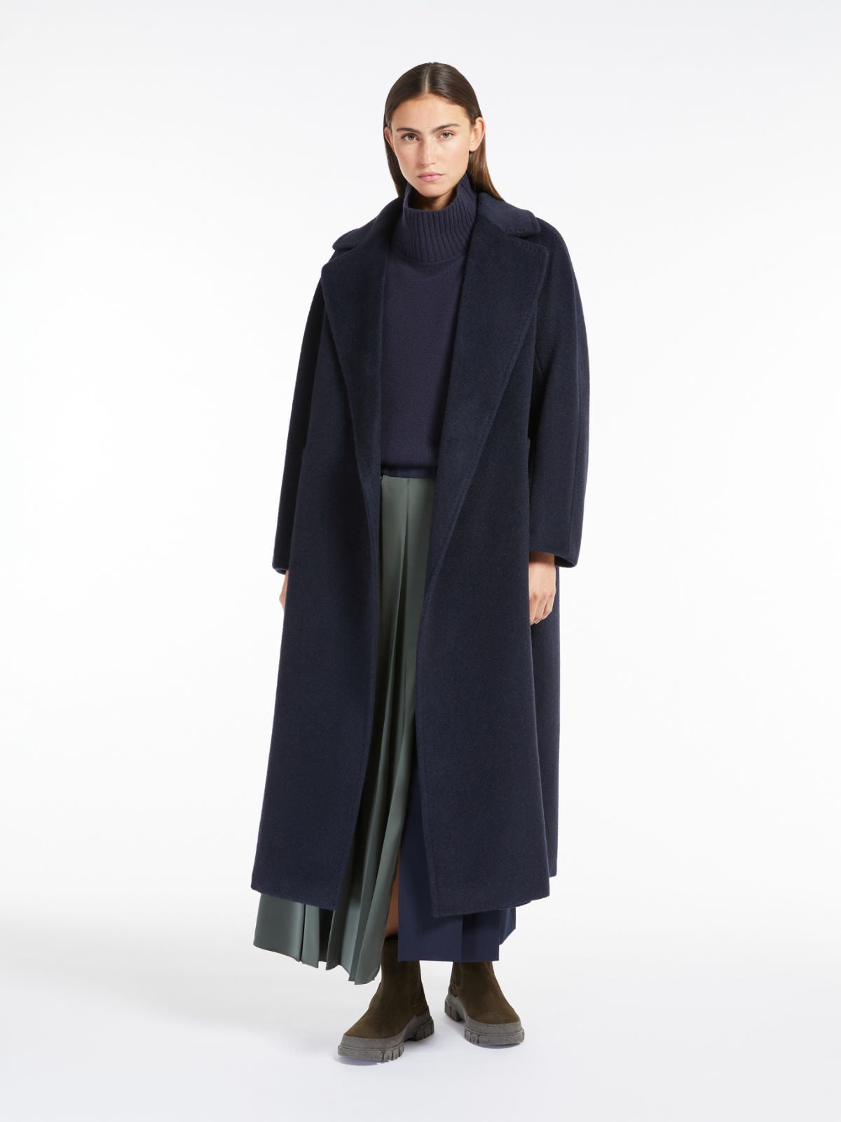 WEEKEND MAX MARA CAPPOTTO TEMPERA BLU