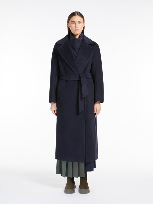 WEEKEND MAX MARA CAPPOTTO TEMPERA BLU