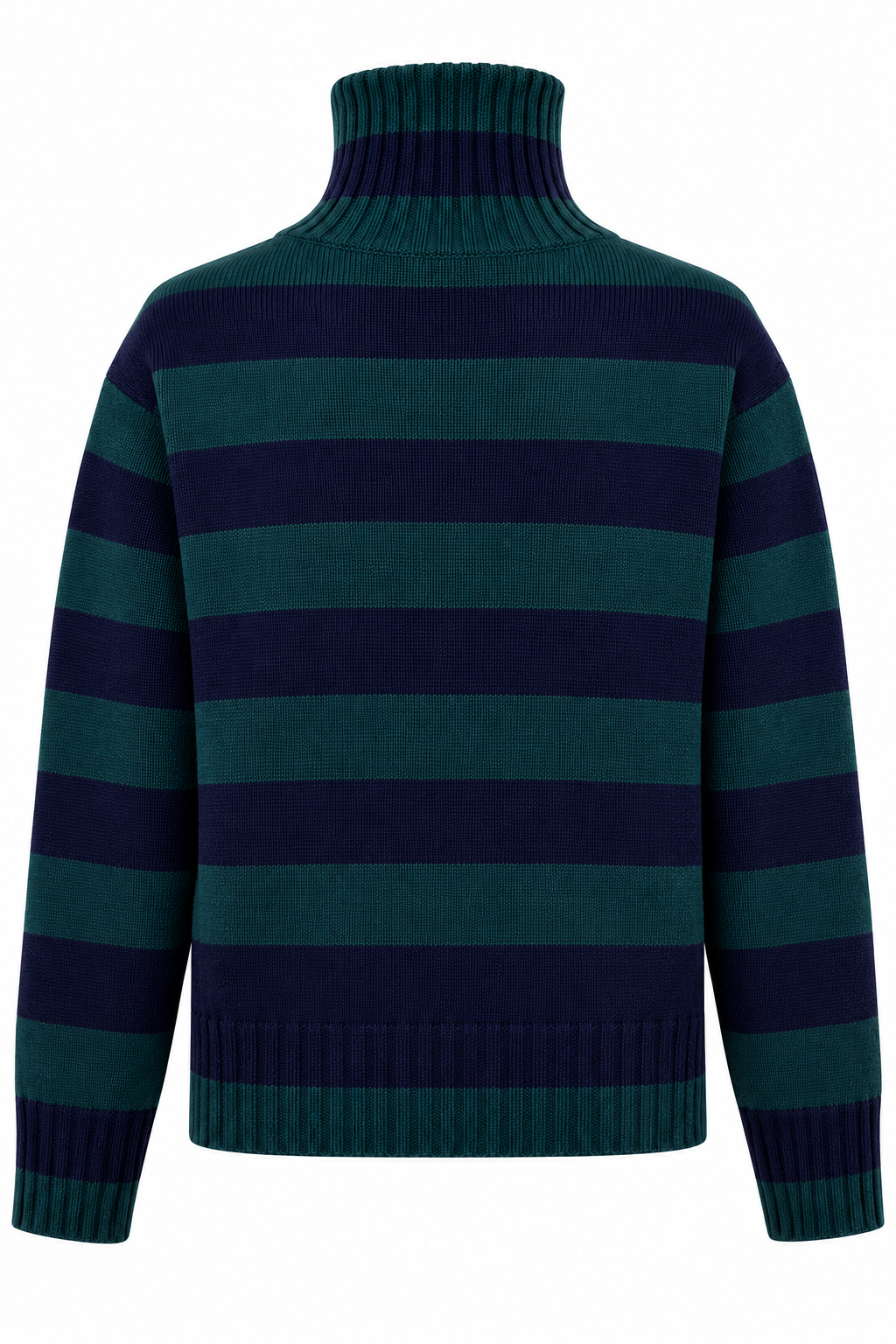 BE YOU MAGLIONE DOLCEVITA VERDE BLU