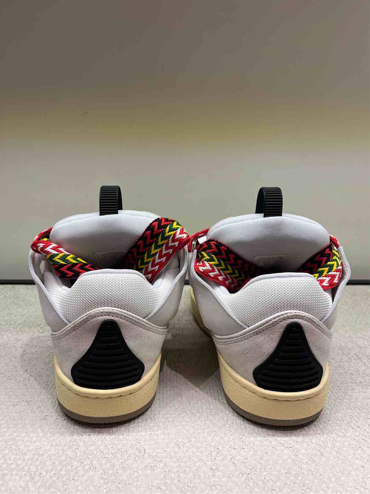 LANVIN SNEAKERS CURB NYLON WHITE