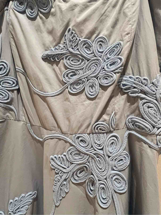 ROTATE ABITO MAXI FIORI AZZURRO