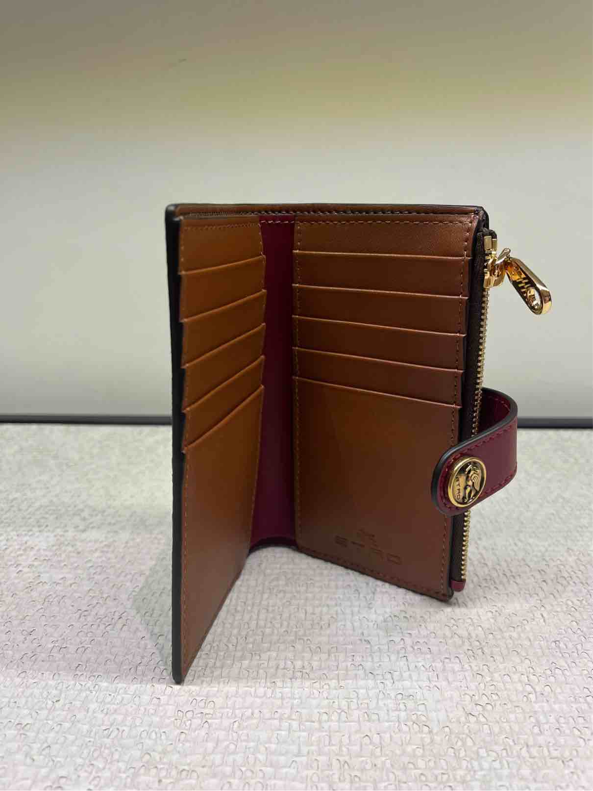 ETRO PORTAFOGLIO PAISLEY RETTANGOLARE MEDIUM