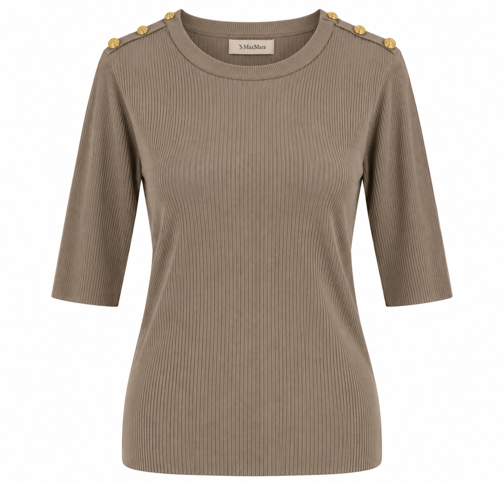 'S MAX MARA MAGLIA RIVIERA CAMEL