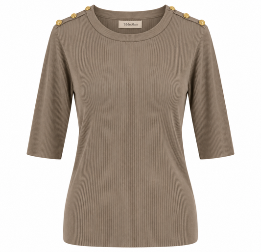 'S MAX MARA MAGLIA RIVIERA CAMEL