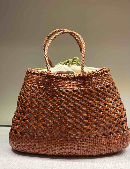 DRAGON DIFFUSION BORSA SANTA CANO DARK TAN