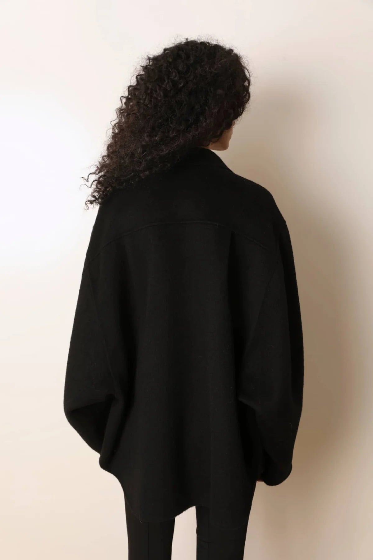 LAURENCE BRAS GIACCA CAMPAGNE BLACK