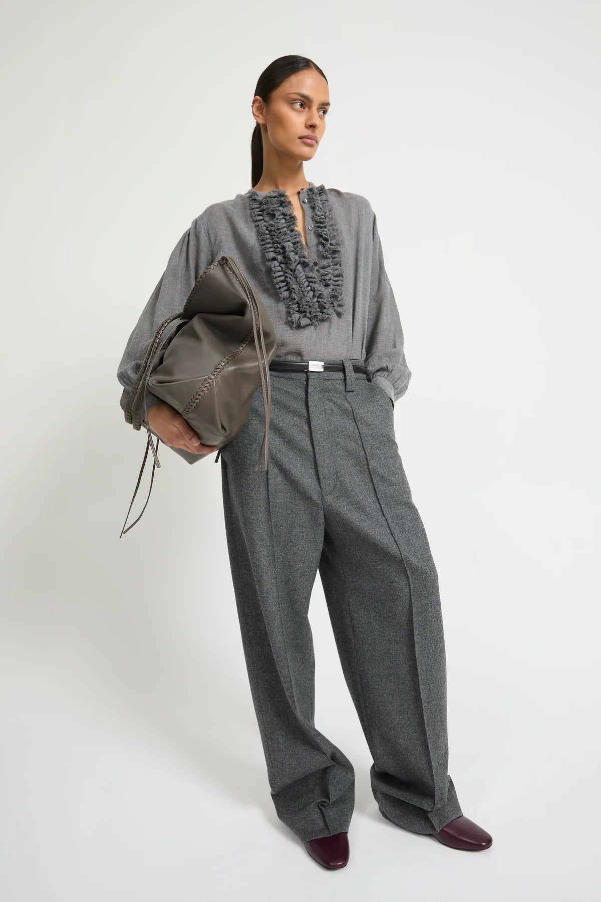 LAURENCE BRAS CAMICIA MAGRITTE GREY