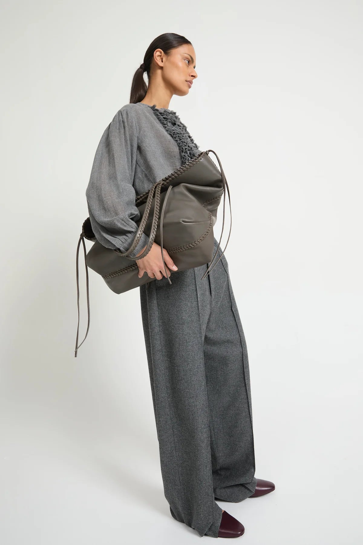 LAURENCE BRAS CAMICIA MAGRITTE GREY