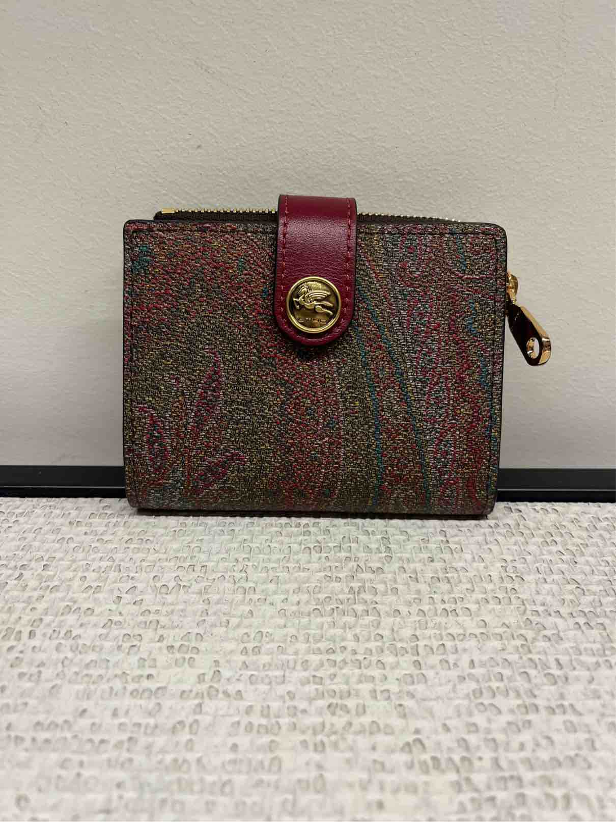 ETRO PORTAFOGLIO PAISLEY RETTANGOLARE SMALL