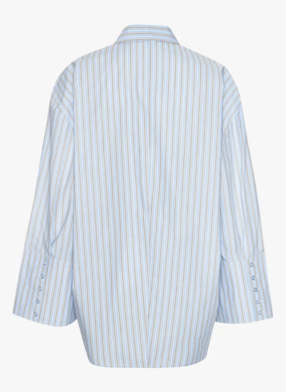 ROTATE CAMICIA RIGHE HYDRANGEA