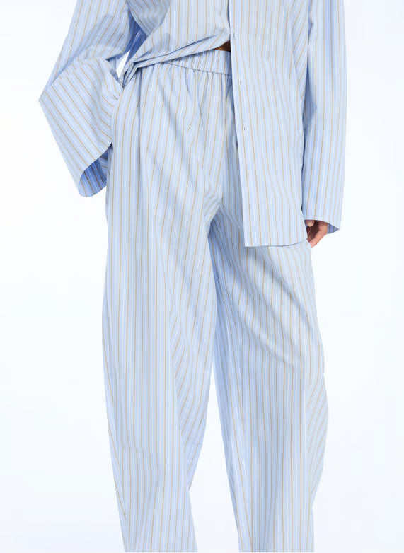 ROTATE CAMICIA RIGHE HYDRANGEA