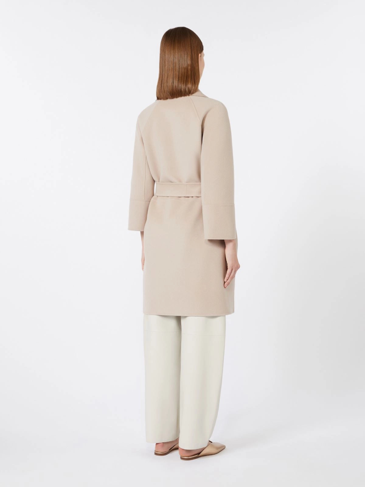 'S MAX MARA CAPPOTTO ARONA PINK POWDER