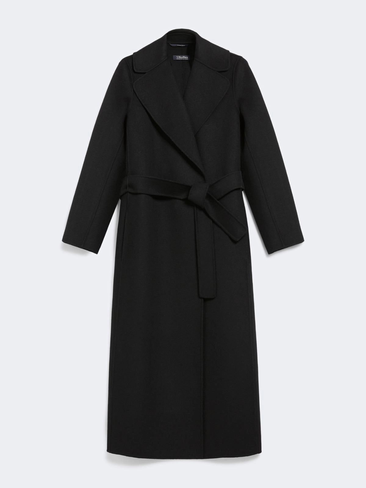 'S MAX MARA CAPPOTTO POLDO NERO