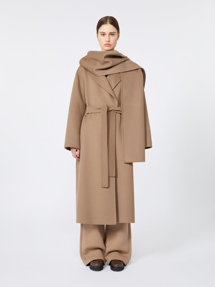 'S MAX MARA CAPPOTTO CUORE NOCCIOLA
