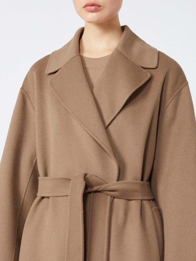 'S MAX MARA CAPPOTTO CUORE NOCCIOLA