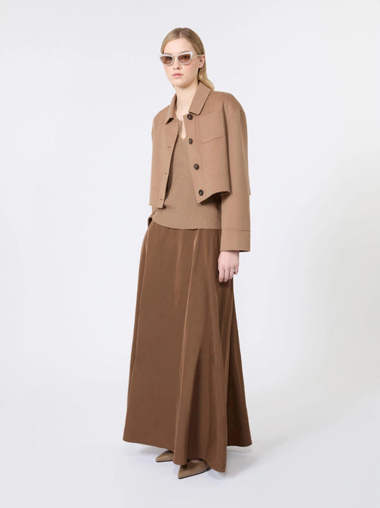 'S MAX MARA GIACCA GIGLIO CAMEL
