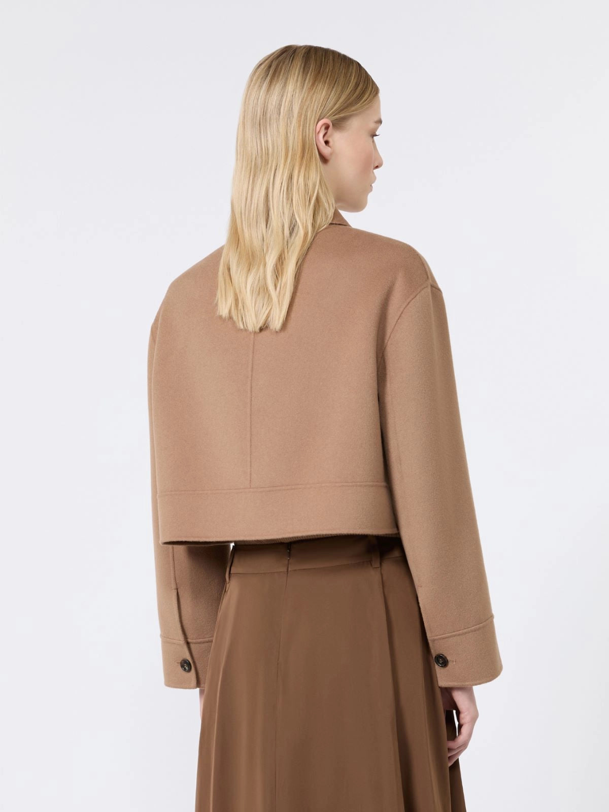 'S MAX MARA GIACCA GIGLIO CAMEL