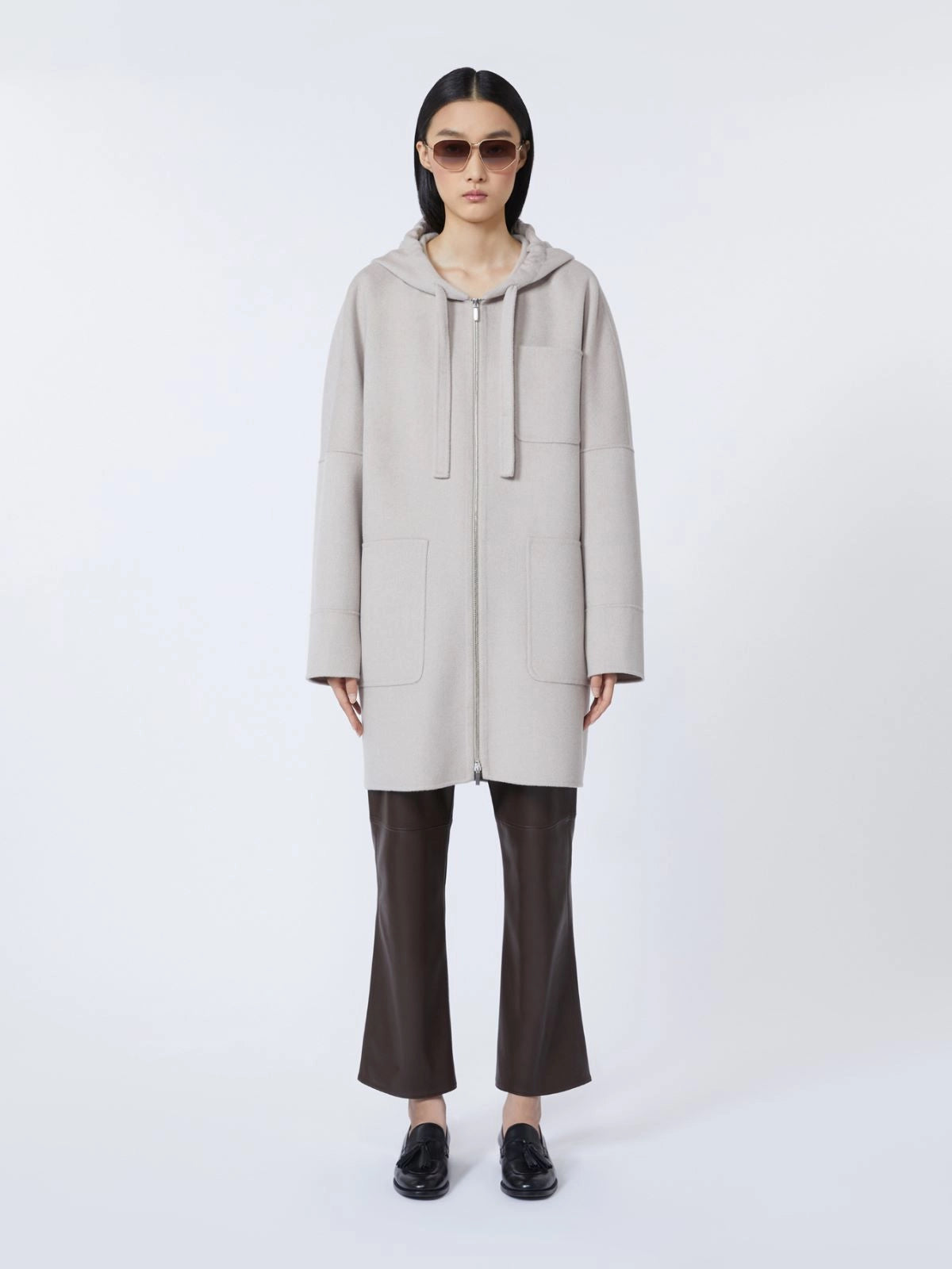 'S MAX MARA GIACCONE GIGLIO DARK SAND