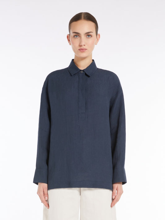 'S MAX MARA CAMICIA VARESE MARE