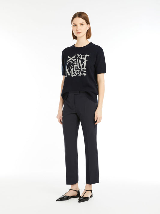 'S MAX MARA PANTALONE FATINA CLASSIC DARK