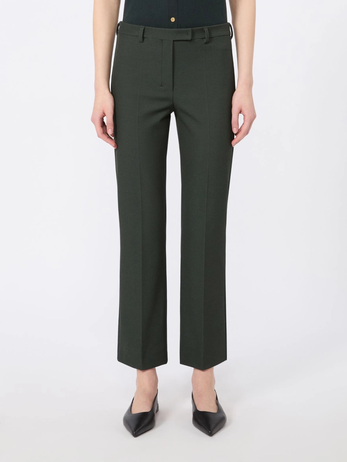 'S MAX MARA PANTALONE UMANITA' VERDE