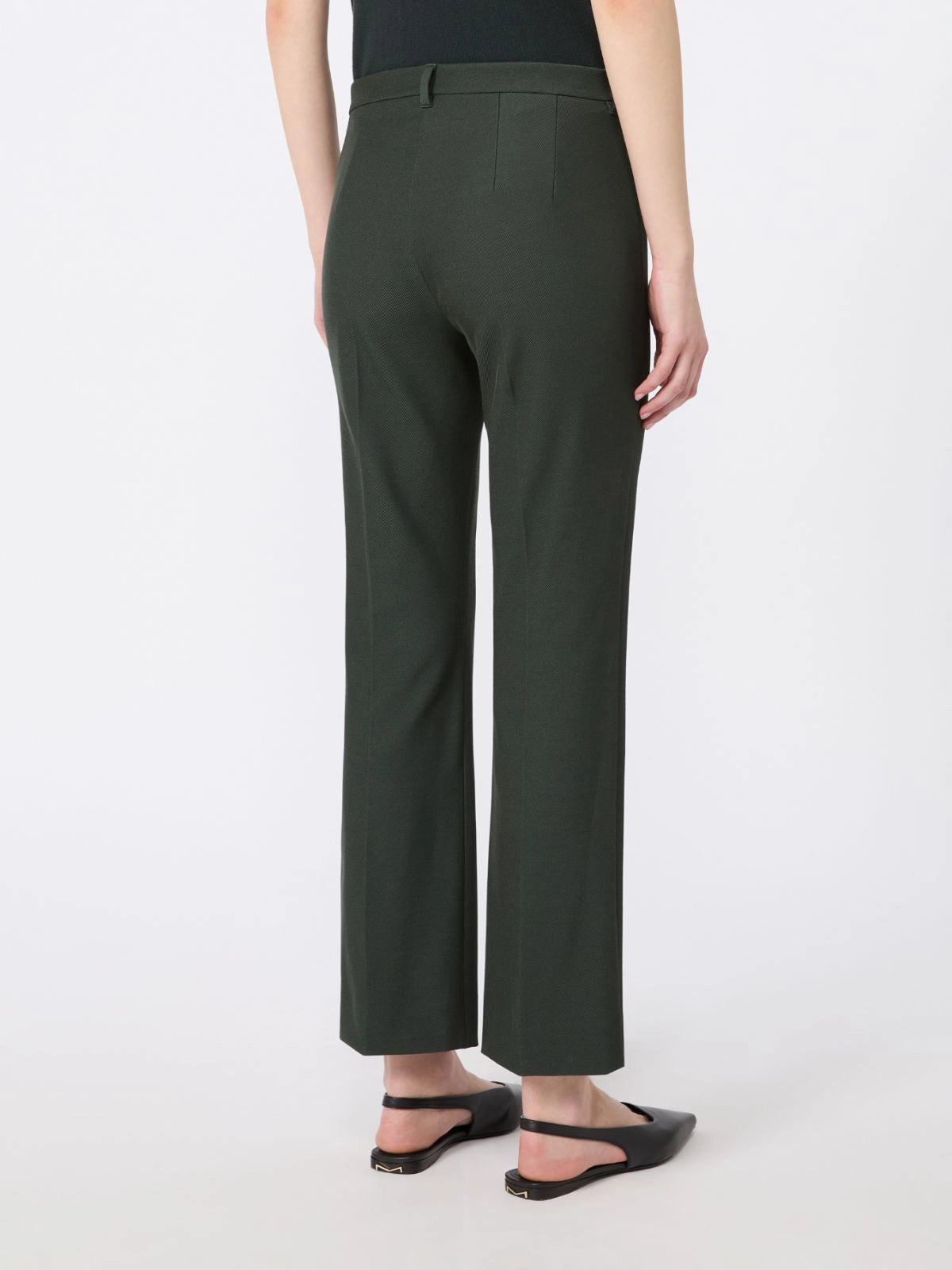 'S MAX MARA PANTALONE UMANITA' VERDE