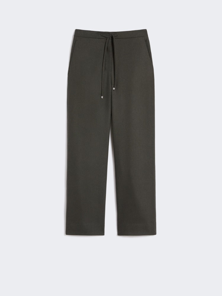 'S MAX MARA PANTALONE FLORIA VERDE SCURO